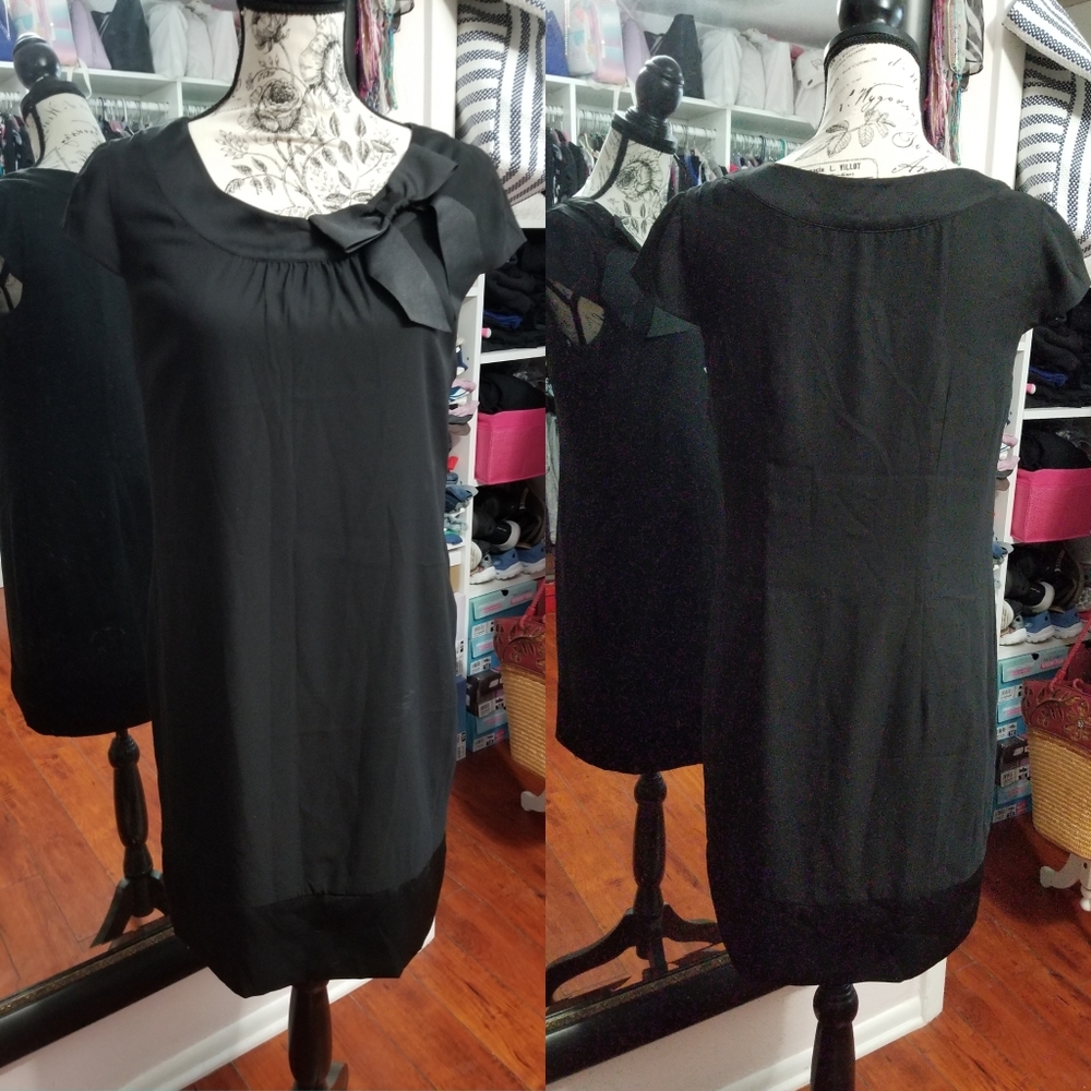 🖤H&M Adorable Bow Dress